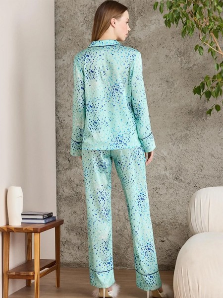 Pierre Cardin 1240 Emprime Pijama Takımı