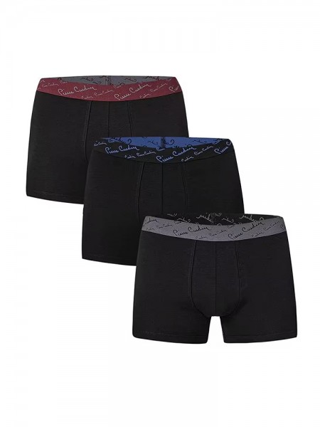 Pierre Cardin E390 Modal Renkli Stretch Boxer 3'lü Paket