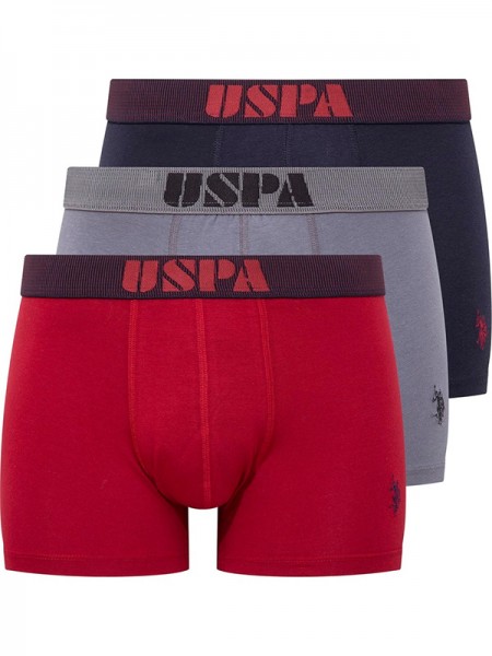 U.S. Polo 80521 Modal Erkek Boxer 3'lü Paket