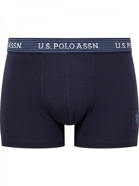 U.S. Polo 80515 Modal Desenli Erkek Boxer 3'lü Paket