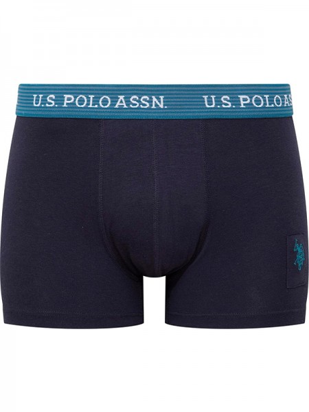 U.S. Polo 80515 Modal Desenli Erkek Boxer 3'lü Paket